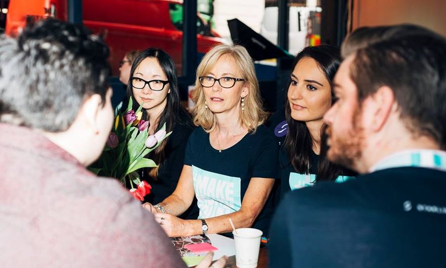 Photos people at Starling Bank