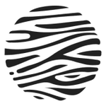 Spotted Zebra on cord