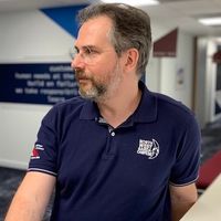 Stan Nowogrudski on cord