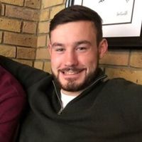 Declan on cord