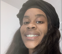 Gabrielle on cord