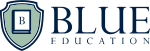 Blue Education on cord