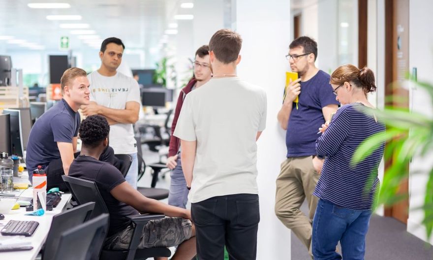 Photos people at Zopa