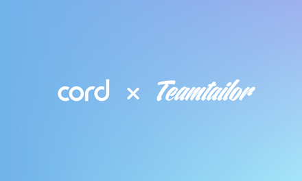 Teamtailor story using cord