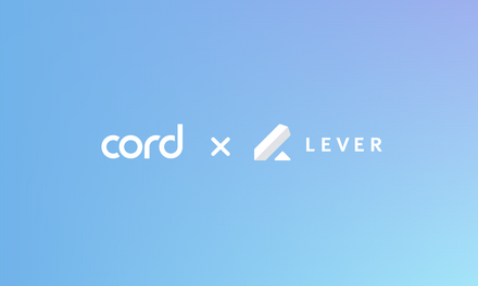 Lever story using cord